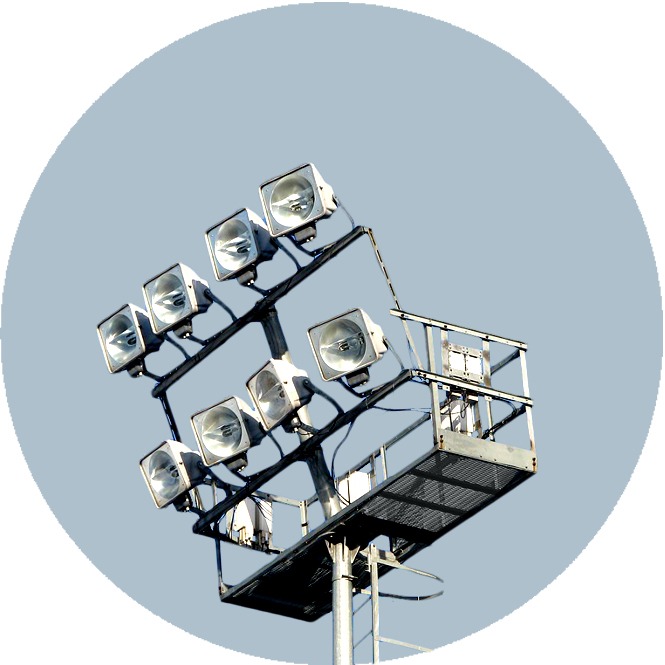 Мачты освещения со стационарной короной ВМОНТ-20