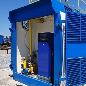 АЗС Модульная 50 м3 для АИ и Дт с уровнемером