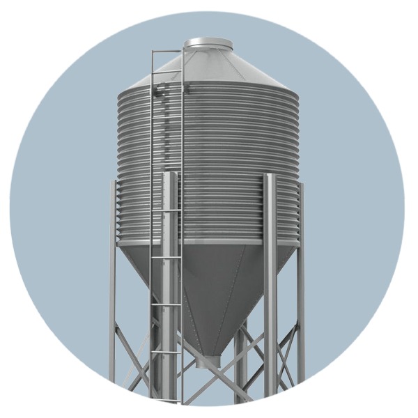 Стальные силосы и емкости для жидких сред